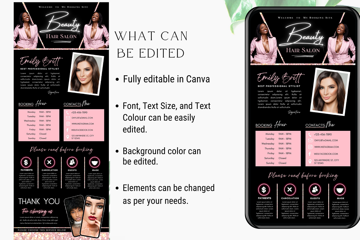 Acuity Scheduling Template, a Templates & Theme by TimCanvaTemplate (Photo 2 of 5)