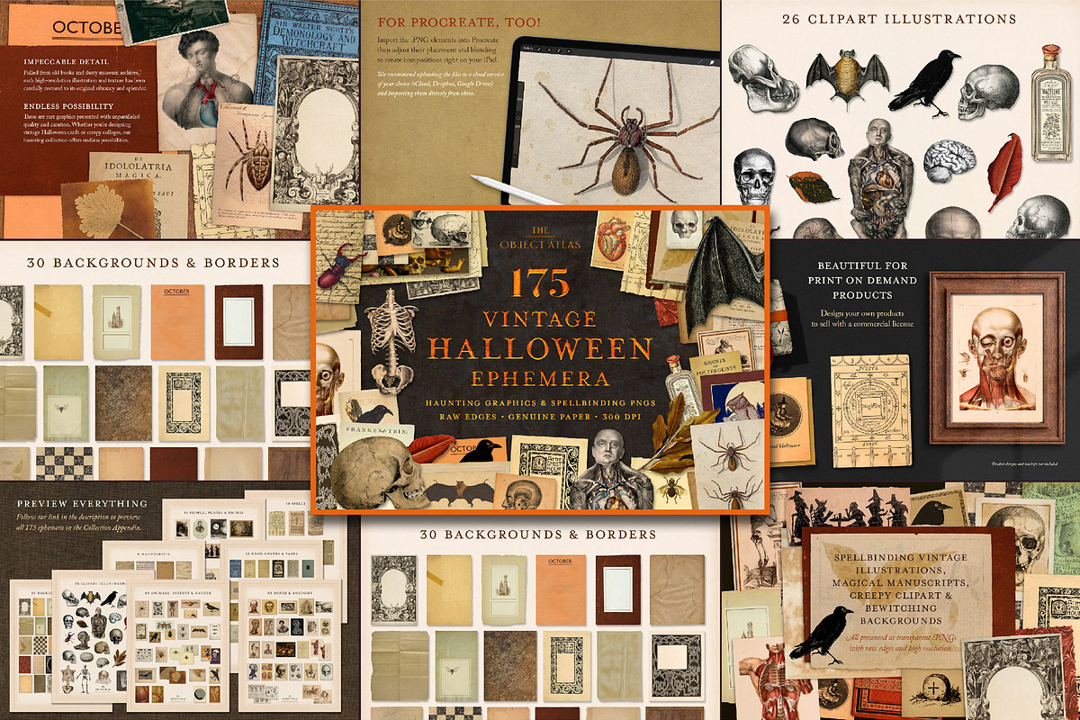 Vintage Bundle – 60% Off! – 21 Packs, an Object Graphic by The Object Atlas (Photo 24 of 26)