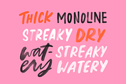 6 Paint Brushes for Lettering, a Brush Add-On by jillian.adriana (Thumbnail 2 of 4)