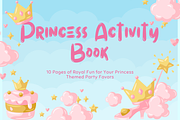 Princess Themed Activity Book, a Presentation Template by Contento BH (Thumbnail 1 of 4)