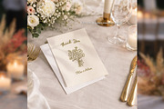 Wedding Thank You Card Canva bd003, a Card Template by TyphoonStudio (Thumbnail 6 of 8)