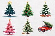 Christmas Tree Sublimation Designs, an Illustration by CrexoraLab (Thumbnail 2 of 4)