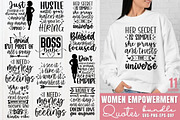 Strong Woman Svg Bundle, an Object Graphic by Design's Dark (Thumbnail 1 of 12)