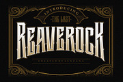 THE LAST REAVEROCK, a Blackletter Font by senzana (Thumbnail 1 of 6)