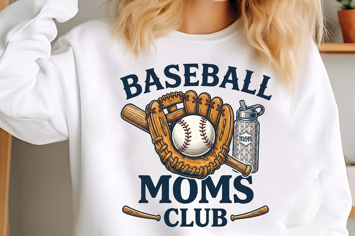 Baseball Moms Club PNG, an Illustration by designcity5 (Photo 1 of 4)
