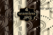 Patterns modern backgrounds Art Deco, a Pattern Graphic by Futurel (Thumbnail 1 of 5)