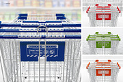 Metal Shopping Cart Branding Mockup, a Product Mockup by INCDesign (Thumbnail 7 of 19)