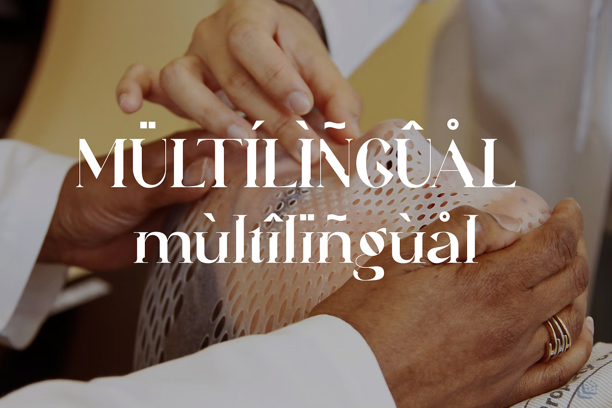 Dottkar Unique Ligature Serif, a Serif Font by Humaira_std (Photo 9 of 10)