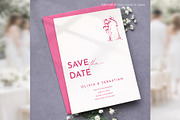 Botanical Save the Date Canva bd011, an Invitation Template by TyphoonStudio (Thumbnail 6 of 10)