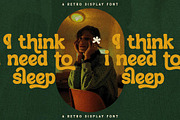 Retosta Retro Display Font, a Sans Serif Font by Storytype Studio (Thumbnail 2 of 15)
