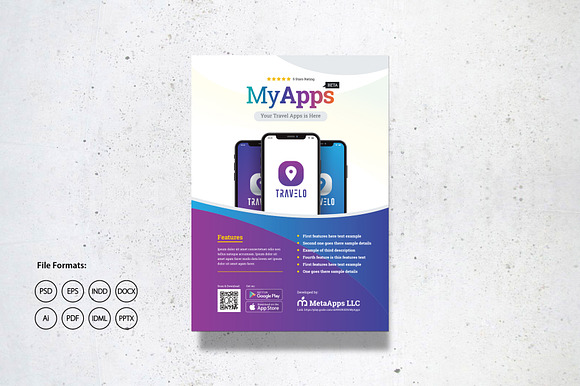 Apps Promotion Flyer preview 5