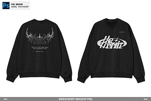 Sweatshirt Mockup PSD