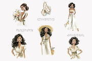 Summer watercolor clipart set, a Decorative Illustration by Patishop Art (Thumbnail 3 of 9)
