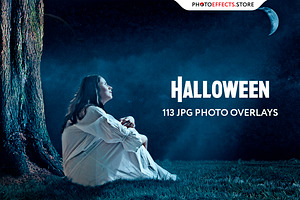 113 Halloween Photo Overlays