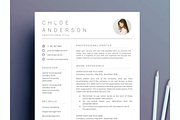 Word resume & cover letter template, a Resume Template by Climbwithelevator (Thumbnail 1 of 6)
