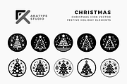 Christmas Icon Vector, an Icon by Akatype Studio (Thumbnail 1 of 3)