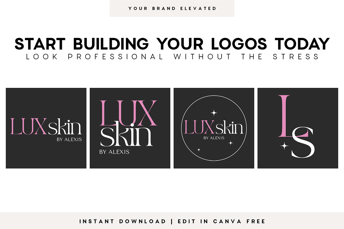 Esthetician Beauty Logo Kit | Canva, a Branding & Logo Template by BrandhavenStudio (Photo 10 of 10)