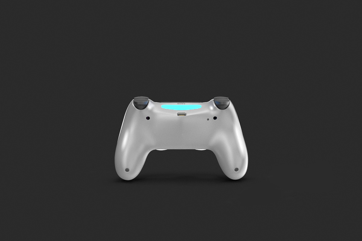DualShock 4 Controller - White, an Object 3D Model by Tedi Permana (Photo 2 of 11)
