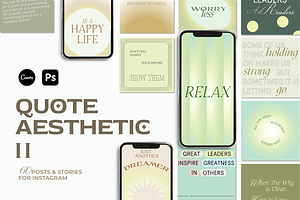 Quote Aesthetics II - CANVA PS