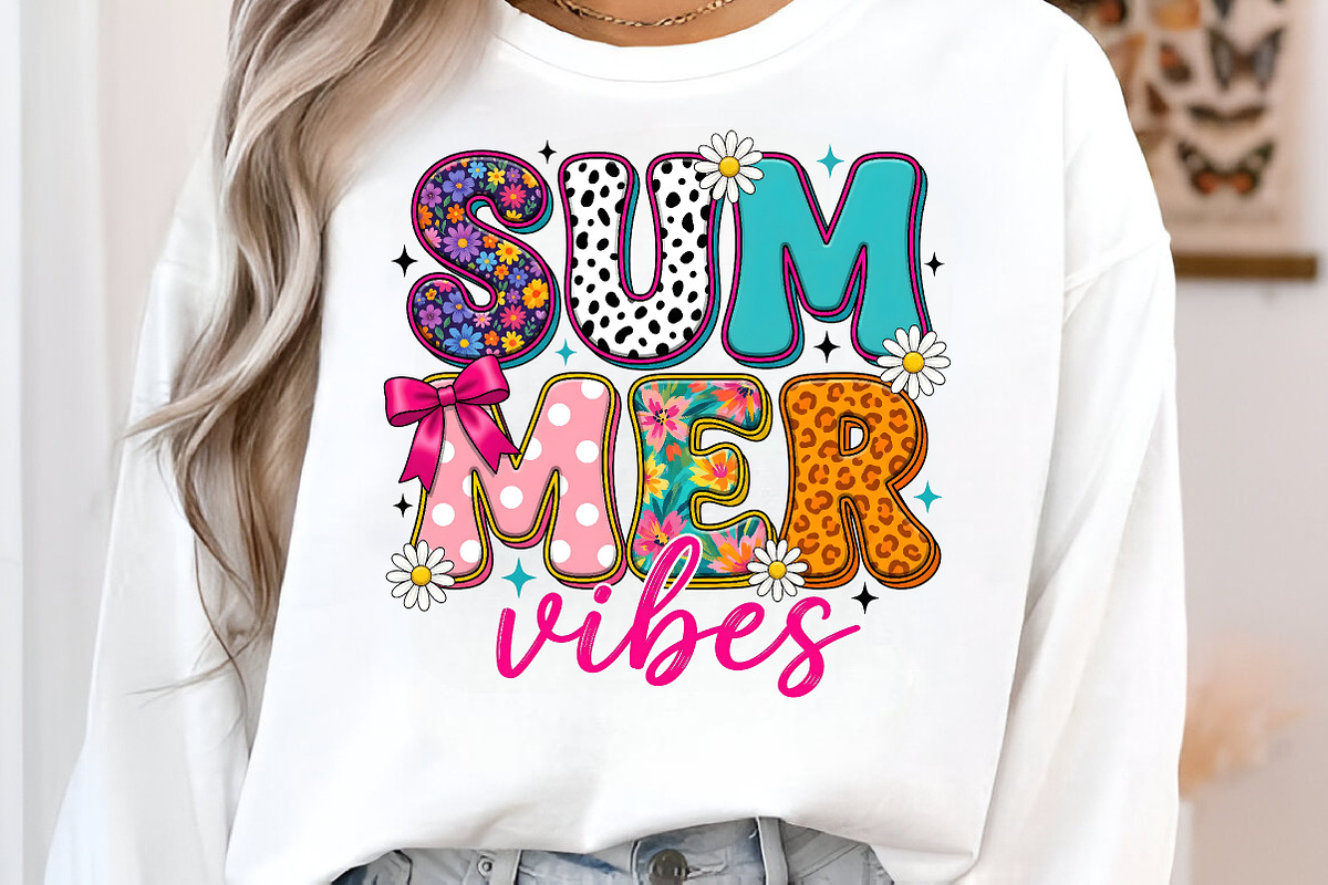 Summer Vibes Shirt PNG, Shirt Png, an Illustration by CreationArt (Photo 3 of 5)