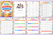 2026 Academic Workbook for Kids Kdp, a Stationery Template by Mustafiz (Thumbnail 3 of 11)