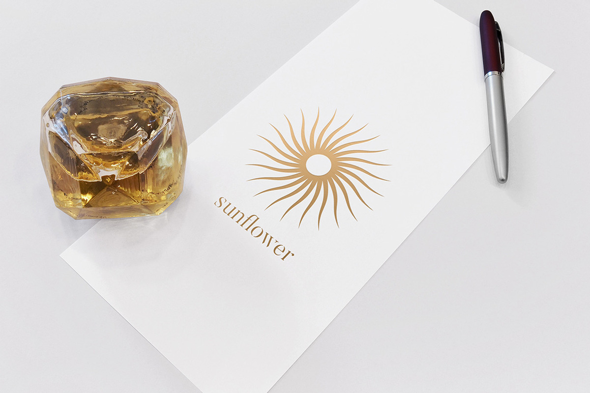 Sunflower Logo, a Branding & Logo Template by blooon (Photo 6 of 6)