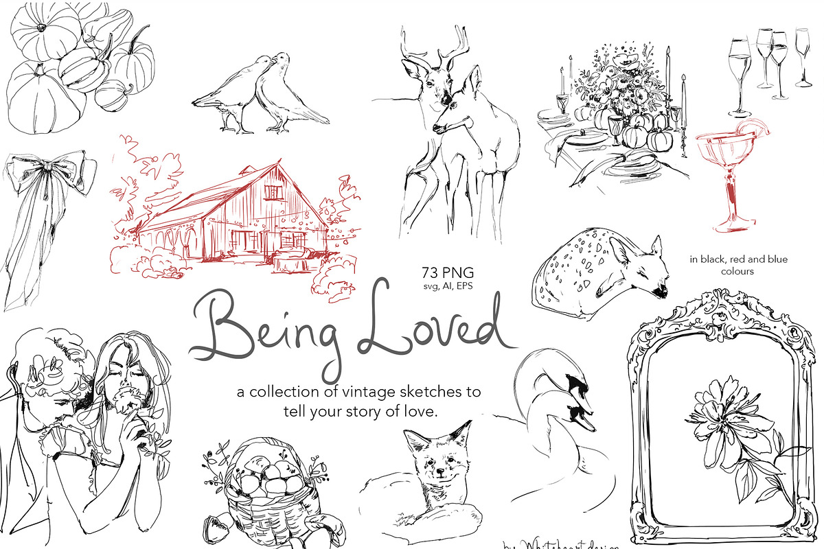 Cottagecore Illustratios Bundle, a Decorative Illustration by whiteheartdesign (Photo 17 of 23)