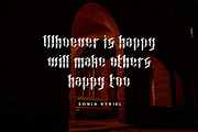 Nightshade Blackletter Font, a Blackletter Font by UICreative (Thumbnail 2 of 13)