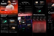 Premium Framer Portfolio Template 1, a Landing Page Template by Graphicuss (Thumbnail 4 of 6)