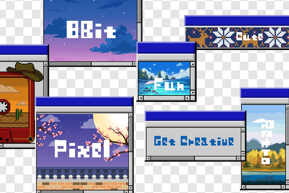 Start Signal - Cute Pixel Font, a Sans Serif Font by HipFonts (Photo 6 of 7)