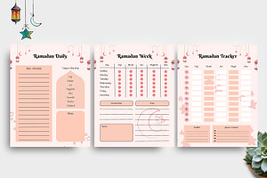 Ramadan Printable Canva Planner