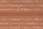 Charming - Classy & Decorative Font, a Serif Font by Sensatype (Thumbnail 20 of 21)