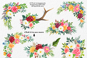 Rustic Watercolor Graphic Set, a Decorative Illustration by Elly Studio (Thumbnail 2 of 13)