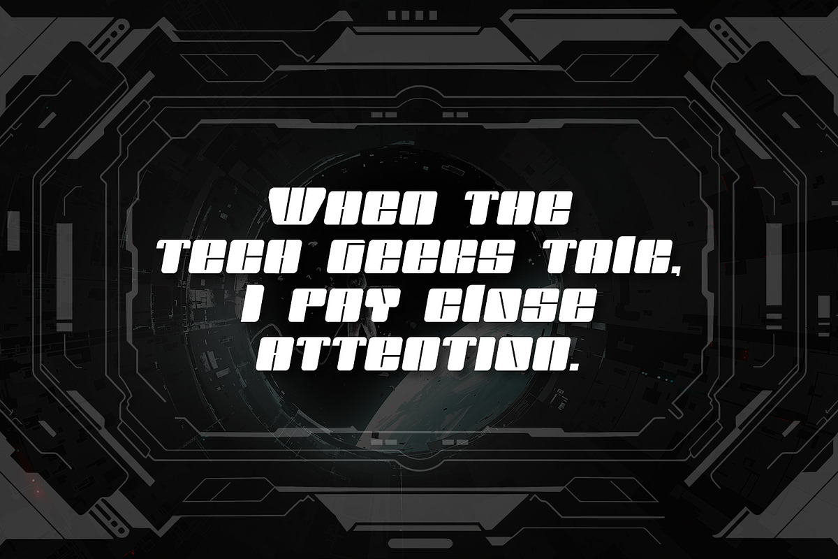 Cyber Auto, a Symbol Font by Ditatype (Photo 10 of 10)