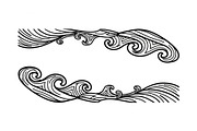 Vintage Wave Ornament Frame Bundle, an Illustration by Designer_Momina (Thumbnail 24 of 51)