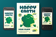 Happy Earth Day Flyer Set, a Flyer Template by Annora Studio (Thumbnail 6 of 6)