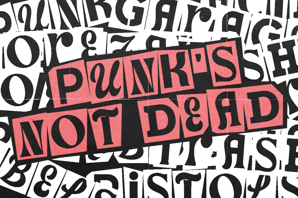 Dirty Punk - Randsom Display Font, a Handwritten Font by Letterhend Studio (Photo 4 of 9)
