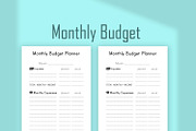 Budget Kit, fits Mini Happy Planner, a Stationery Template by EasyLifePlanners (Thumbnail 7 of 8)