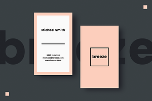 Breeze Business Card Template