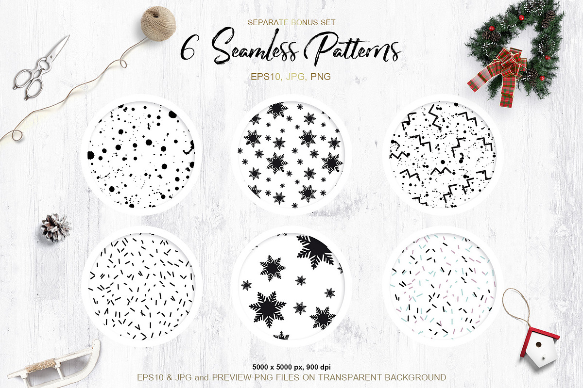 Christmas Packaging. MockUp Set., a Decorative Illustration by ARg Design (Photo 6 of 8)
