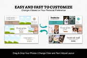 28 Etsy Banner Canva Templates, a Mockup by Waliullah Solutions (Thumbnail 3 of 4)