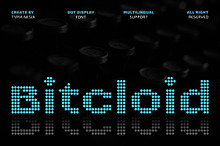 Bitcloid – Modern Futuristic Font