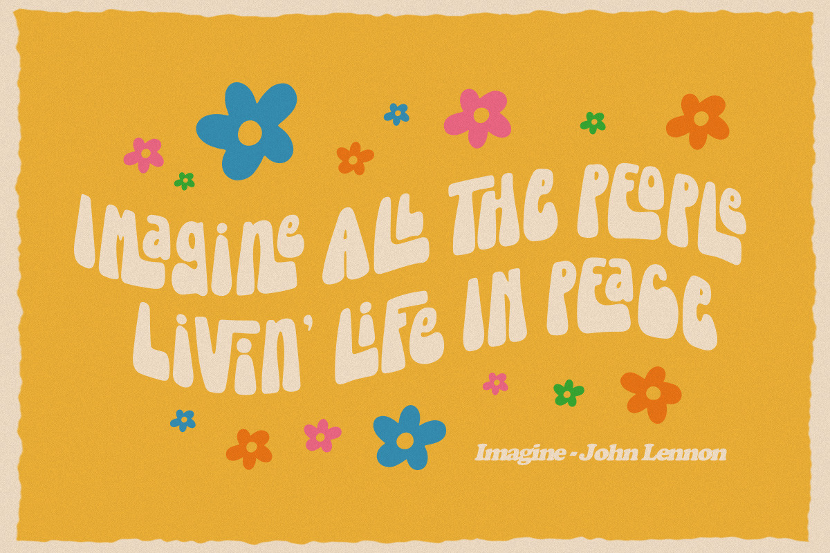 Blowing Vesicle - Psychedelic Font, a Font by Letterhend Studio (Photo 3 of 8)