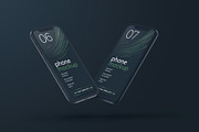 Dark Clay Multi Device Mockup Set, an iPhone Mockup by Deeplab (Thumbnail 9 of 12)