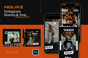 Hype Instagram Template - Nolixz, a Social Media Template by Gibcreat (Thumbnail 4 of 4)