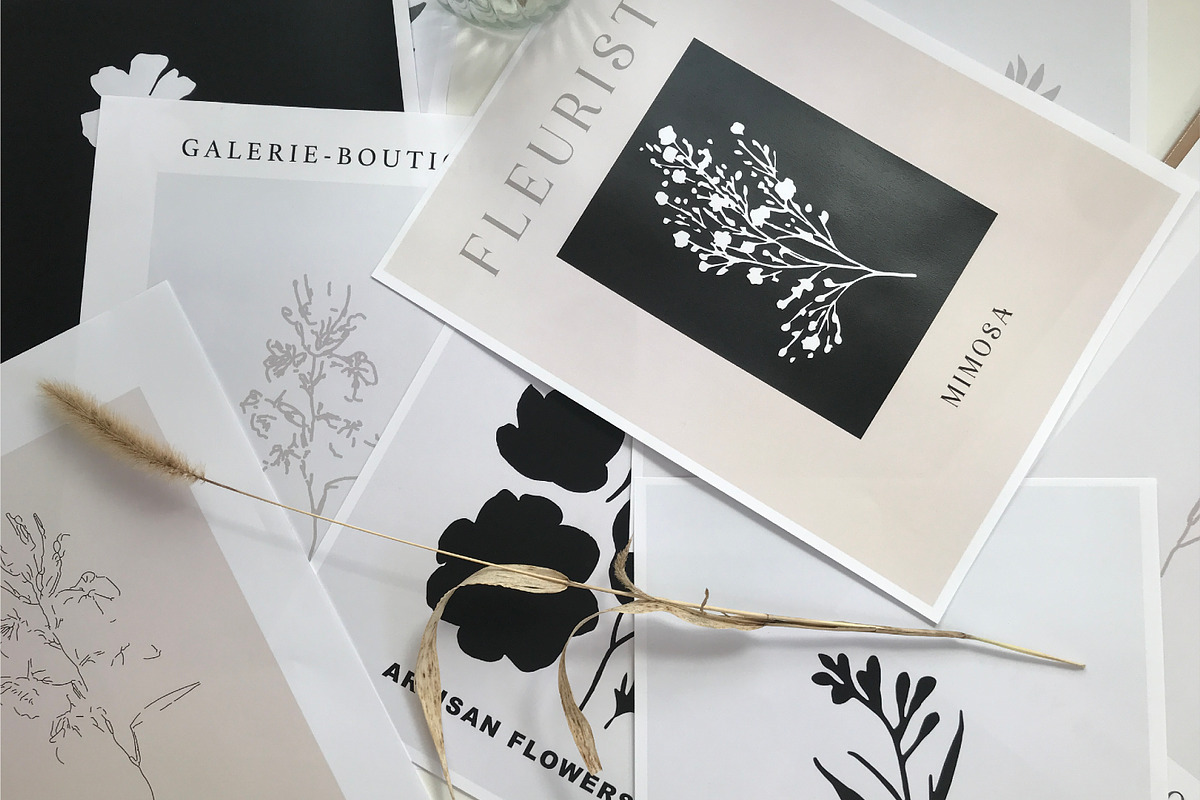 FLORAL ART PRINTS GALLERY. A4 POSTER, a Graphic by Anna Sokol (Photo 26 of 28)