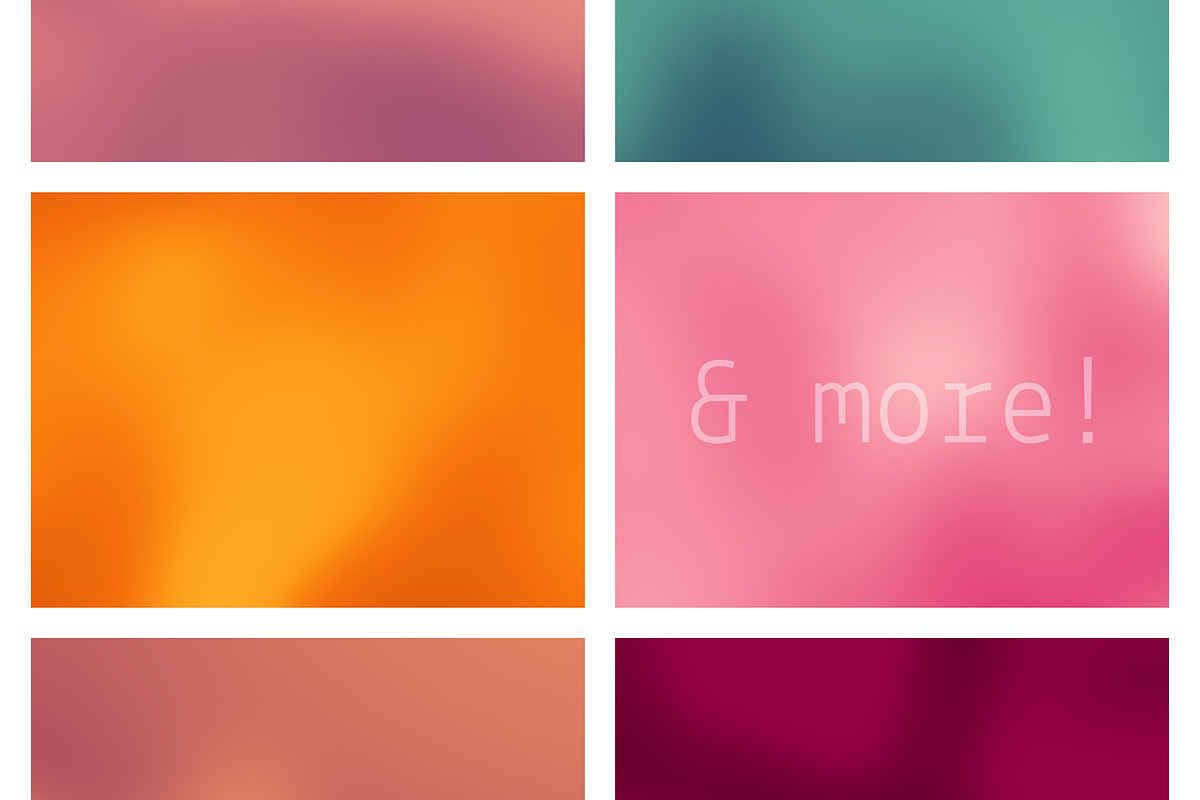 50 Blurred Backgrounds preview 4
