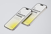 Phone App Promo Mockup, an iPhone Mockup by Pixel_Vision_Store (Thumbnail 5 of 6)