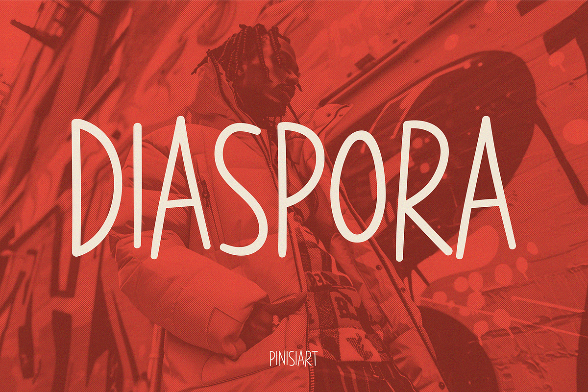 DIASPORA, a Font by Pinisi ART (Photo 1 of 10)