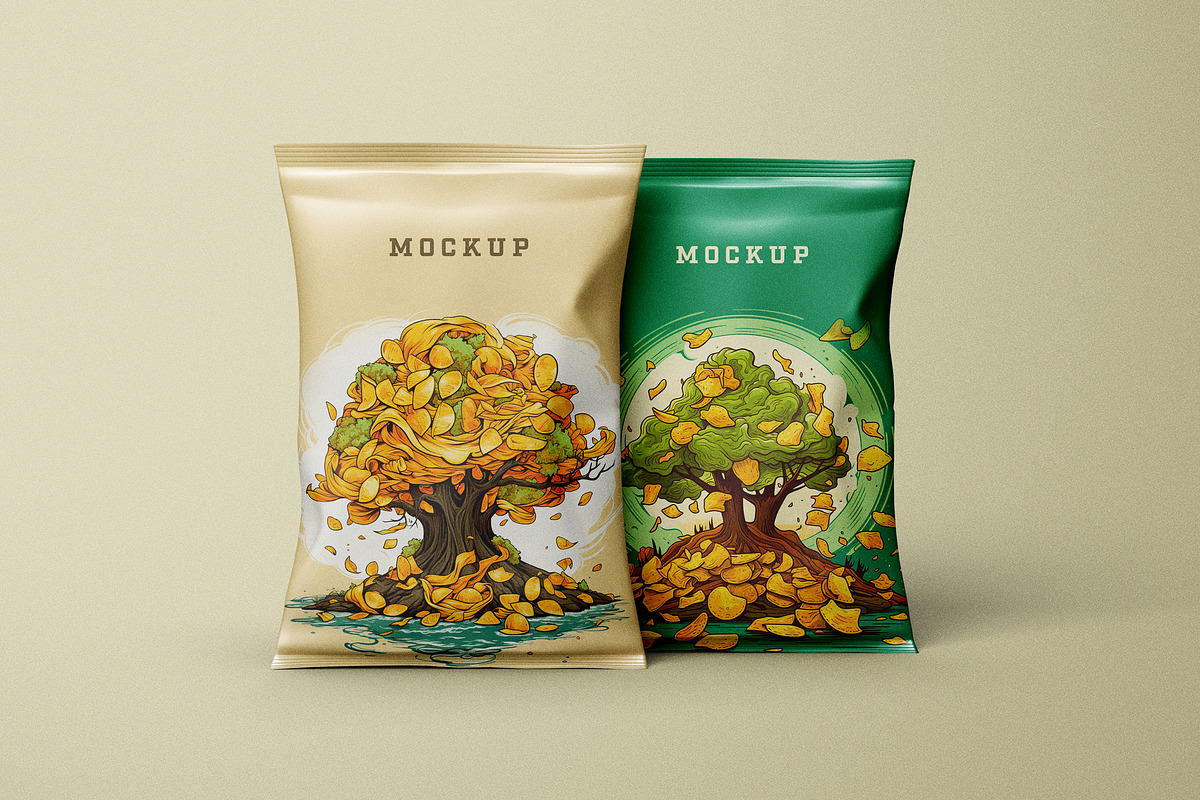 Chips Package Mockup, a Packaging Mockup by dpi (Photo 3 of 10)